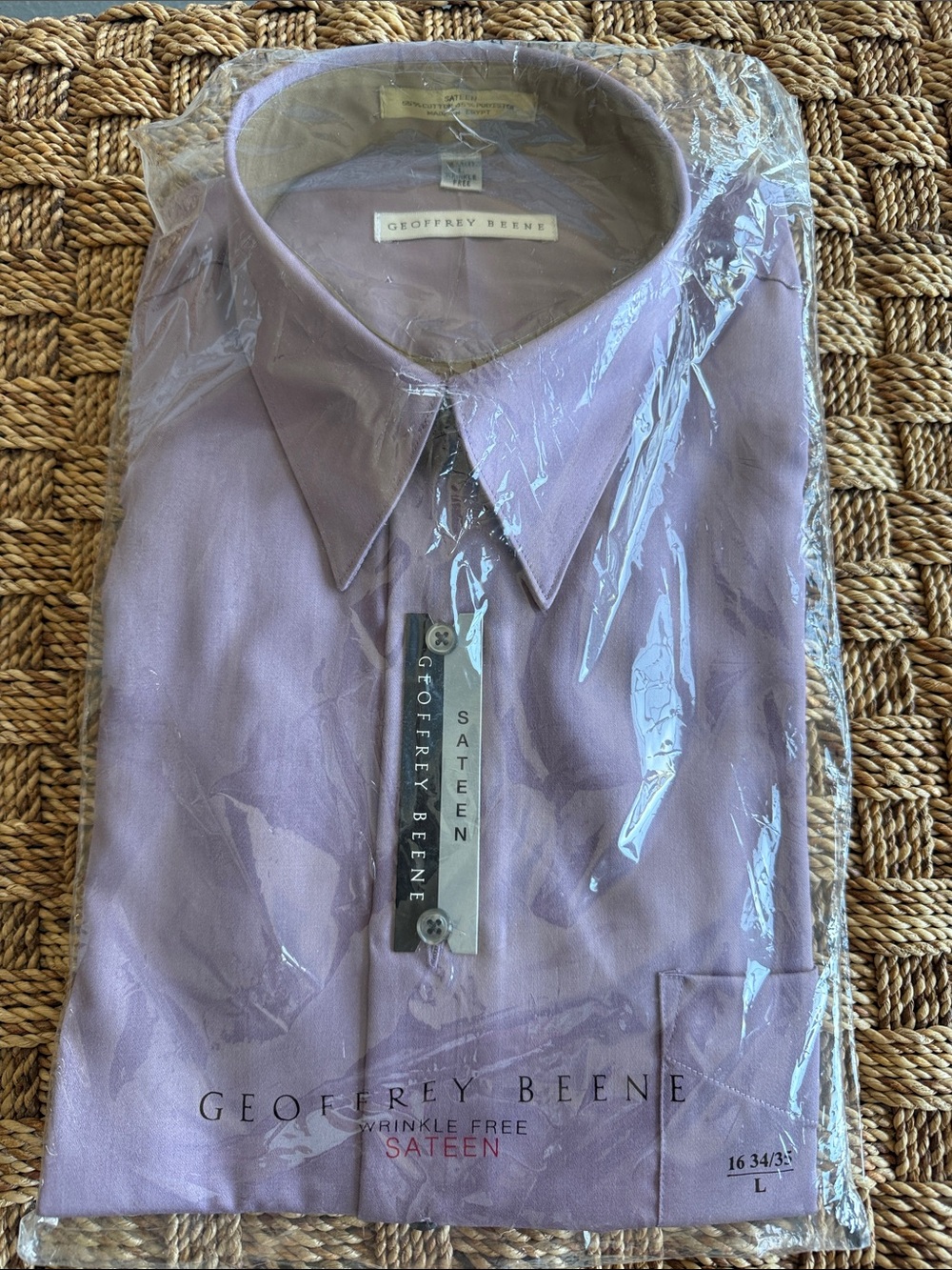 Geoffrey Beene Lavender Dress Shirt
